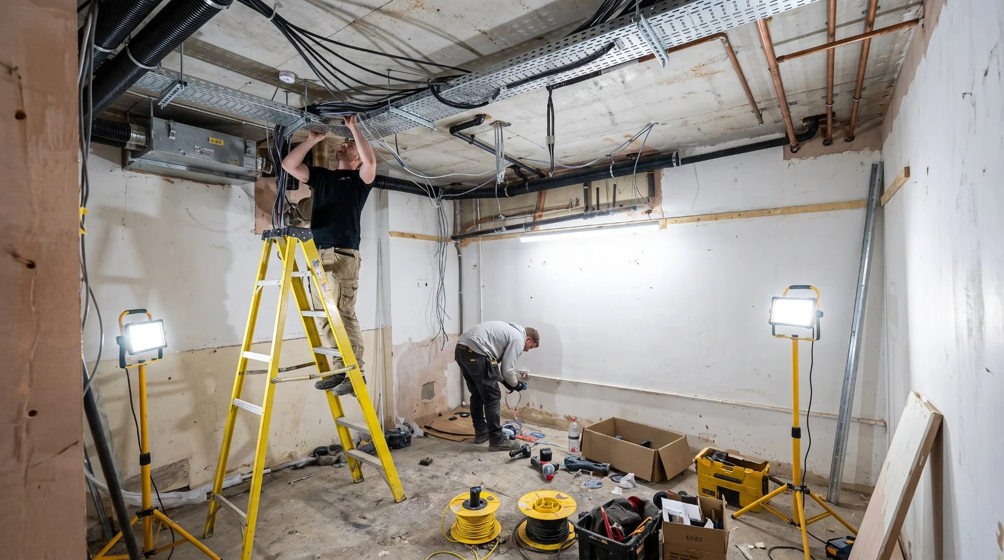 Project management on site
